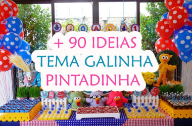 Inspiração: Veja aqui +90 ideias do tema Galinha Pintadinha!